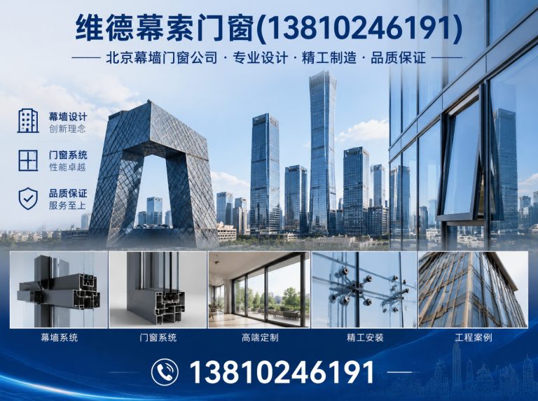 西青区北京幕墙门窗公司展示图