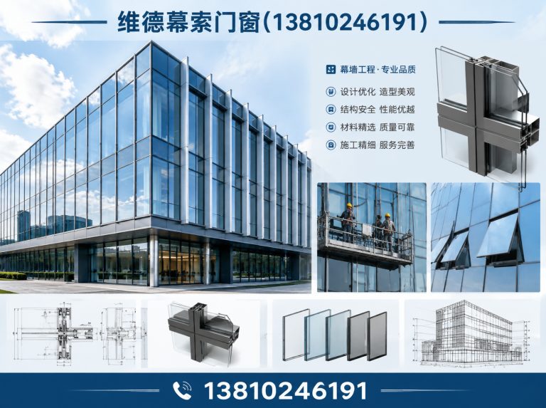 西青区维德幕索门窗展示图